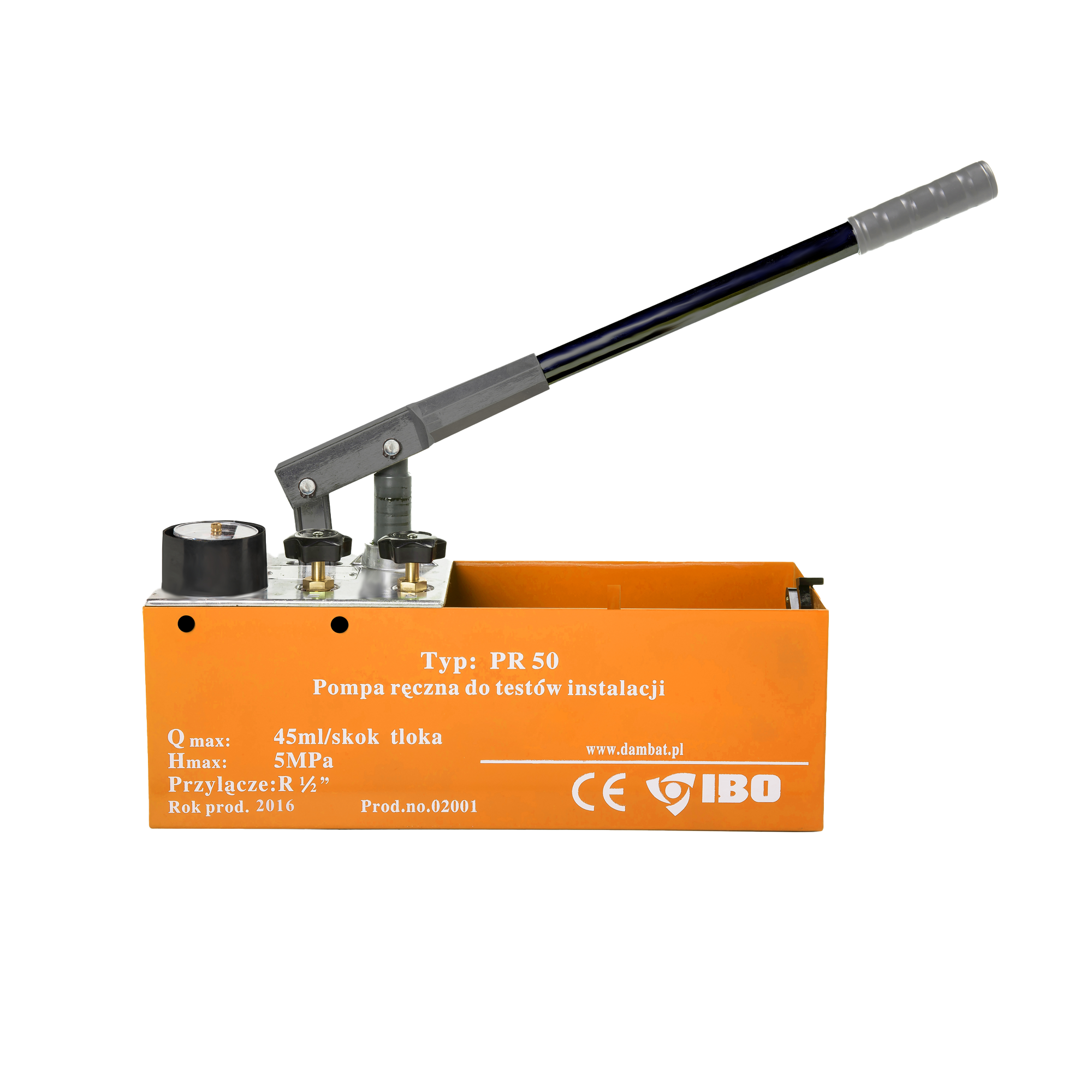 PR 50 Handpumpe für Drucktests PR 50 Handpumpe für Drucktests