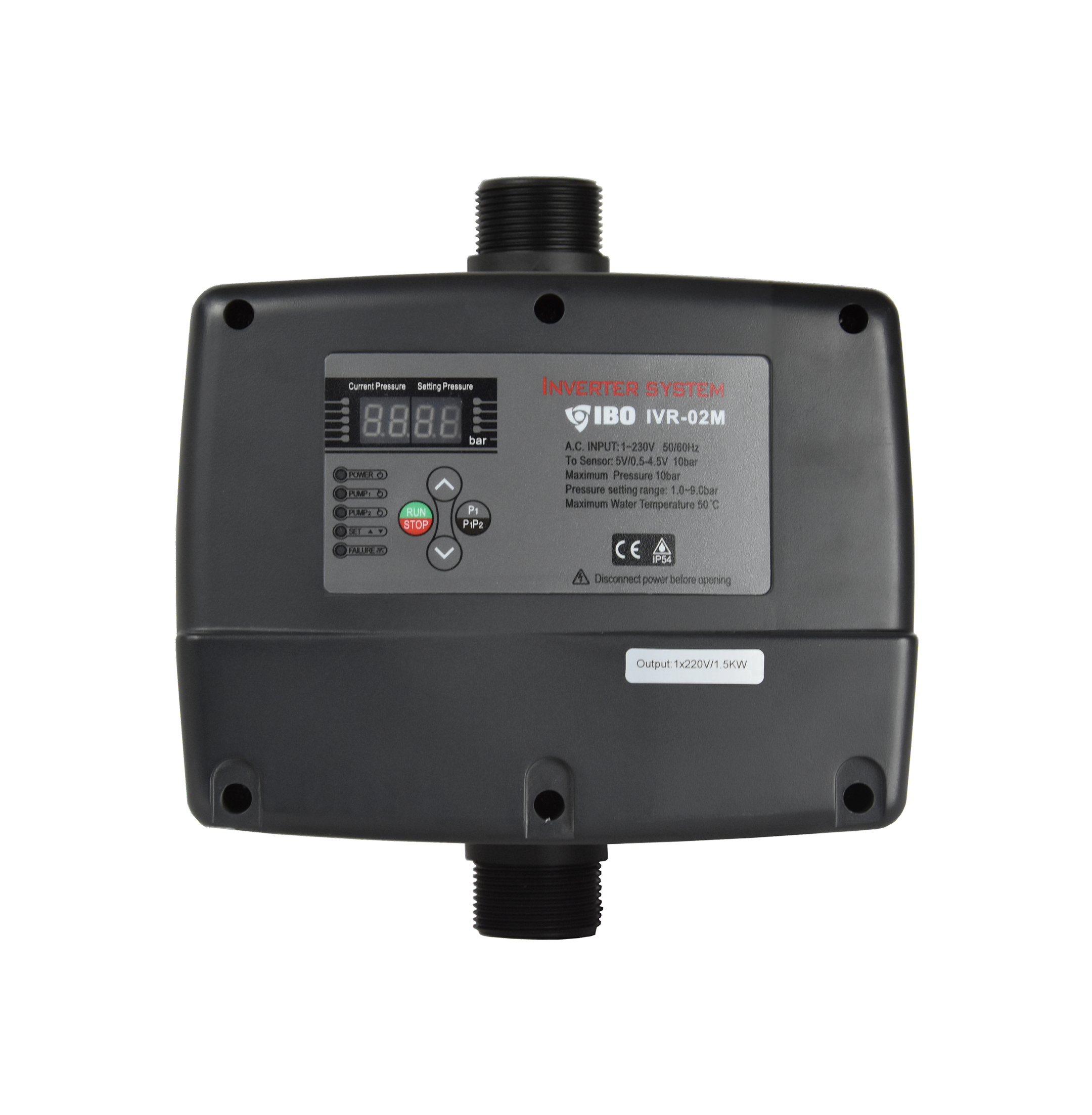 IVR 02 m (0,37-1,5 kW, 230 V, 12 A) Wechselrichter Wechselrichter IVR 02 m (0,37-1,5 kW, 230 V, 12 A) Wechselrichter Wechselrichter