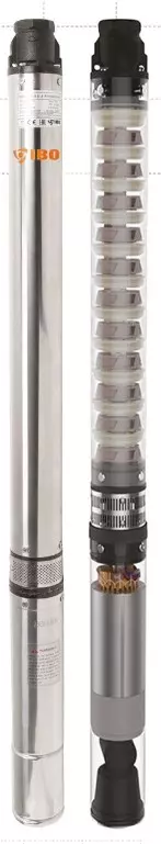 3,5 Zoll IBO Pumpe SC / SCM Serie 3,5"SC(M) 2/14-1,5 m-230V