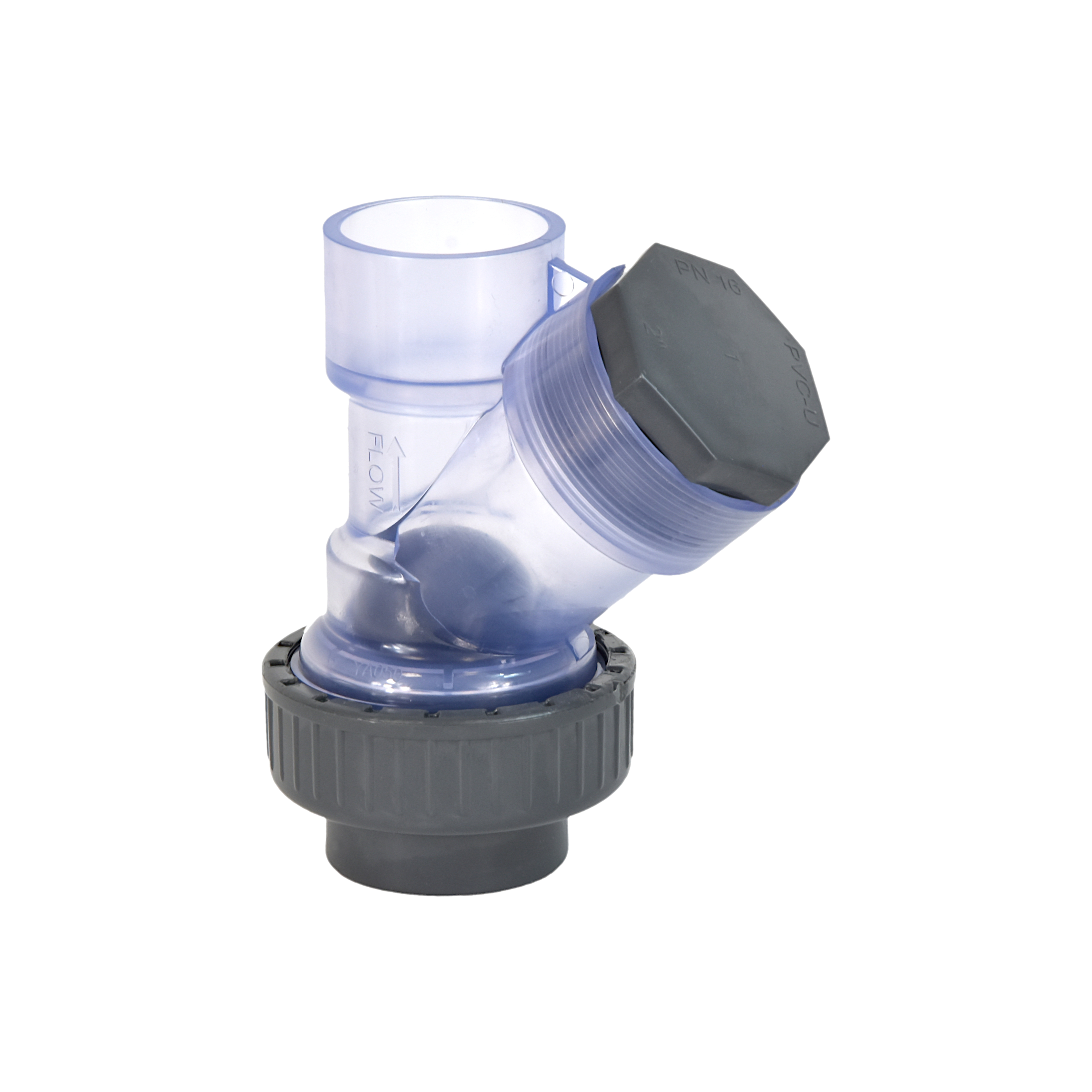 Ballzweigventil. Erinnerung PVC DN40 (Kleber) Ballzweigventil. Erinnerung PVC DN40 (Kleber)