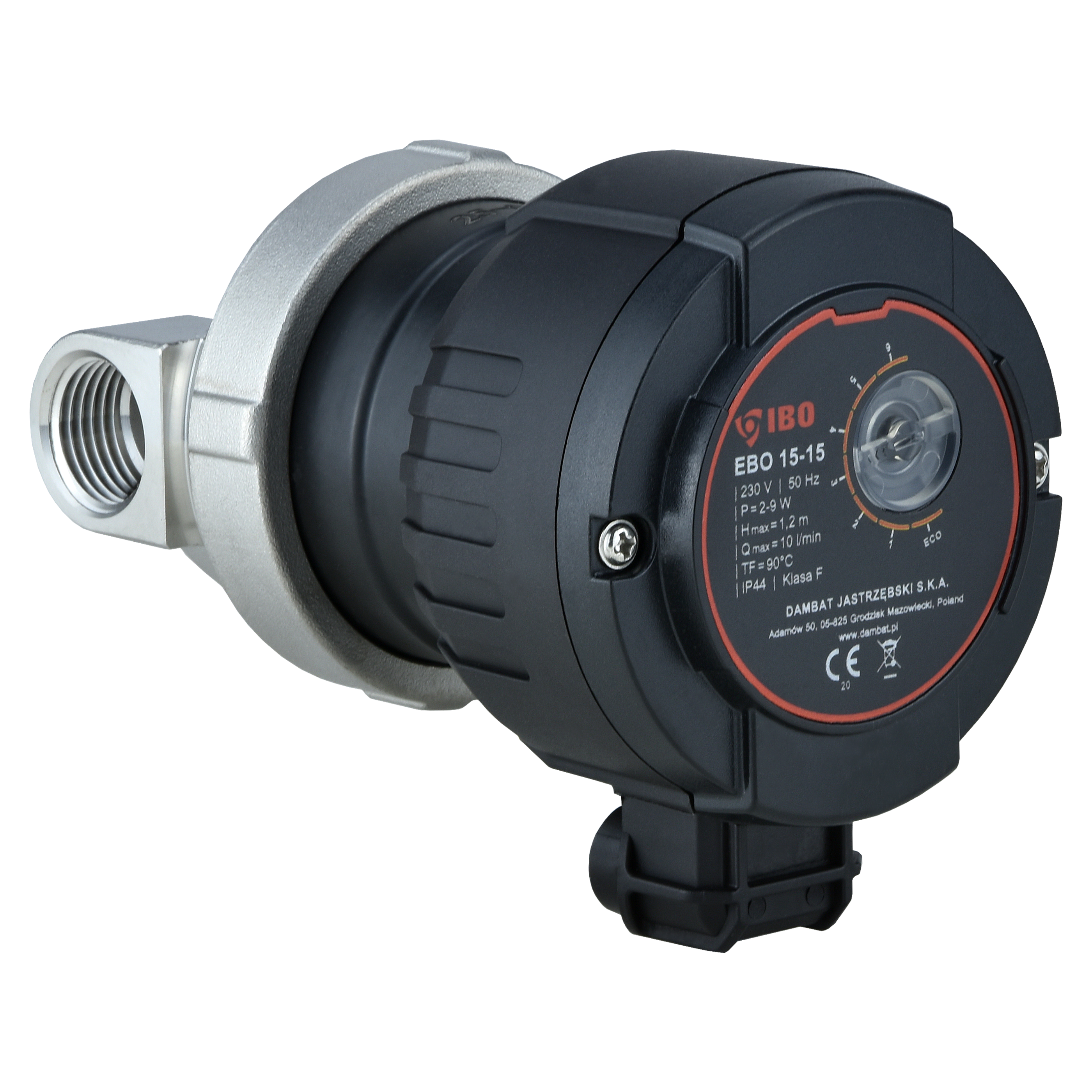 EBO 15-15 (2-9 W, 230 V) pompa cyrkulacyjna C.W.U. EBO 15-15 (2-9 W, 230 V) pompa cyrkulacyjna C.W.U.