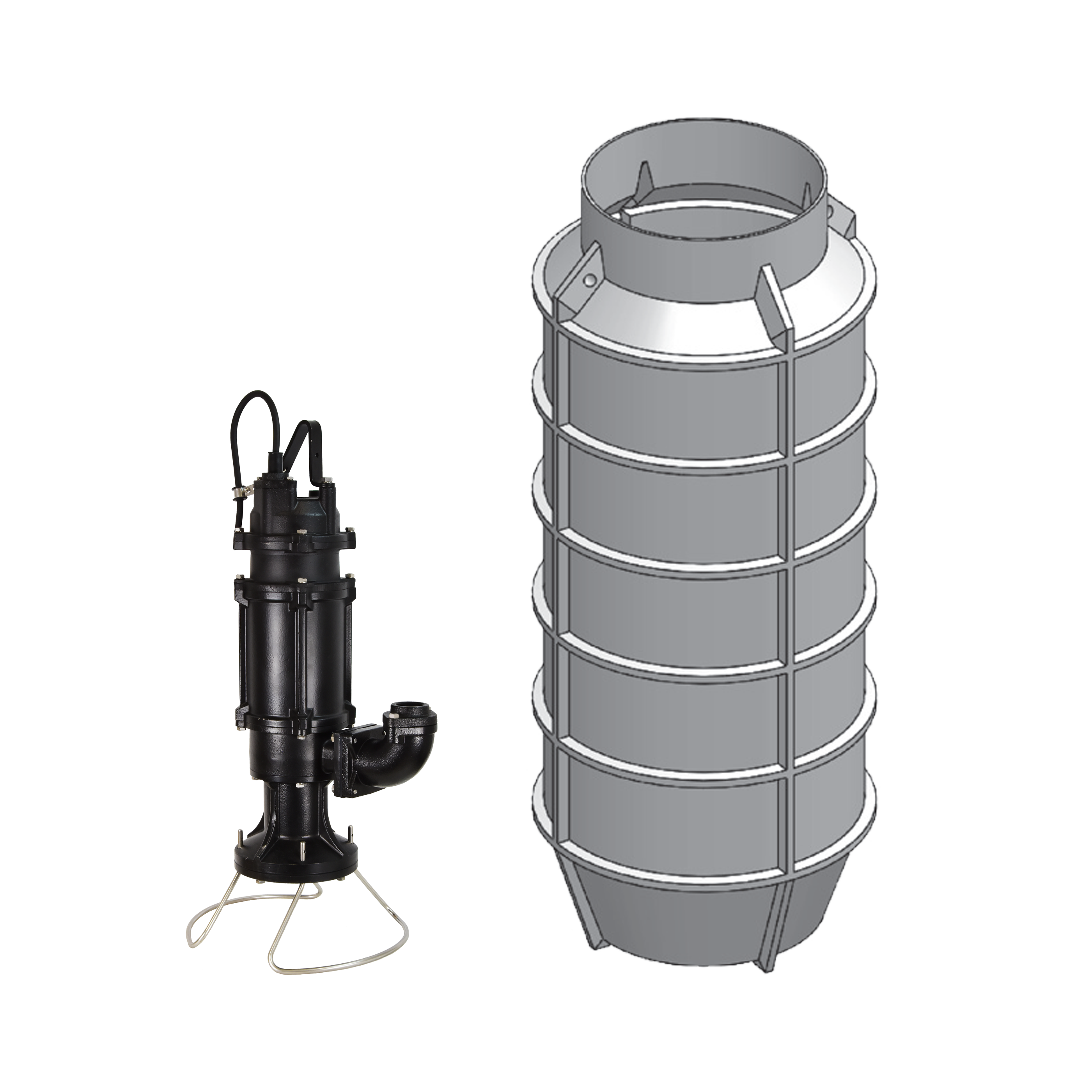 PSI/H3 - Eine Hauspumpstation mit Harpia 1,1 kW 3 -Displacement Pumpe