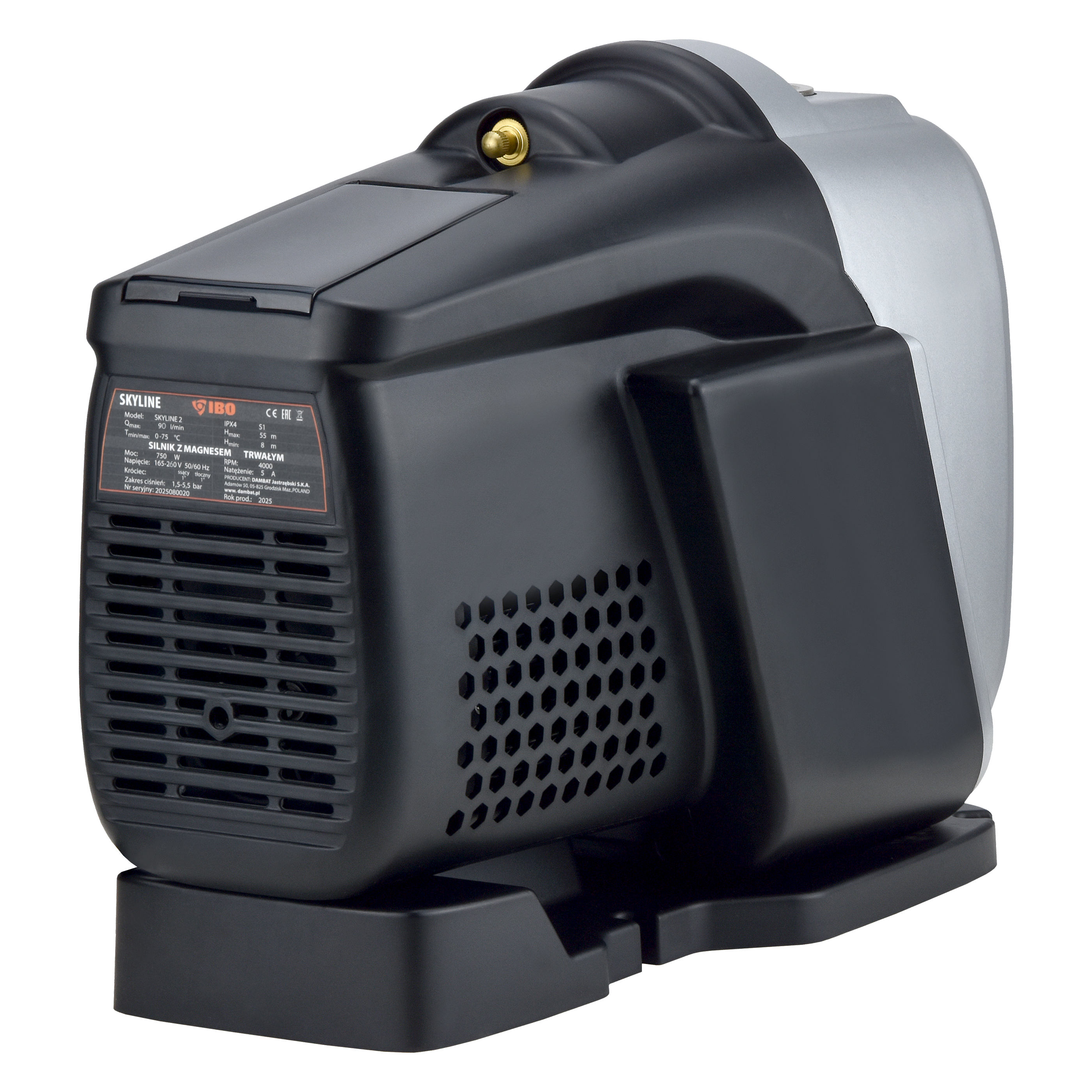 Pumpe SKYLINE 2 (0,75 kW, 240 V) mit Frequenzumrichter