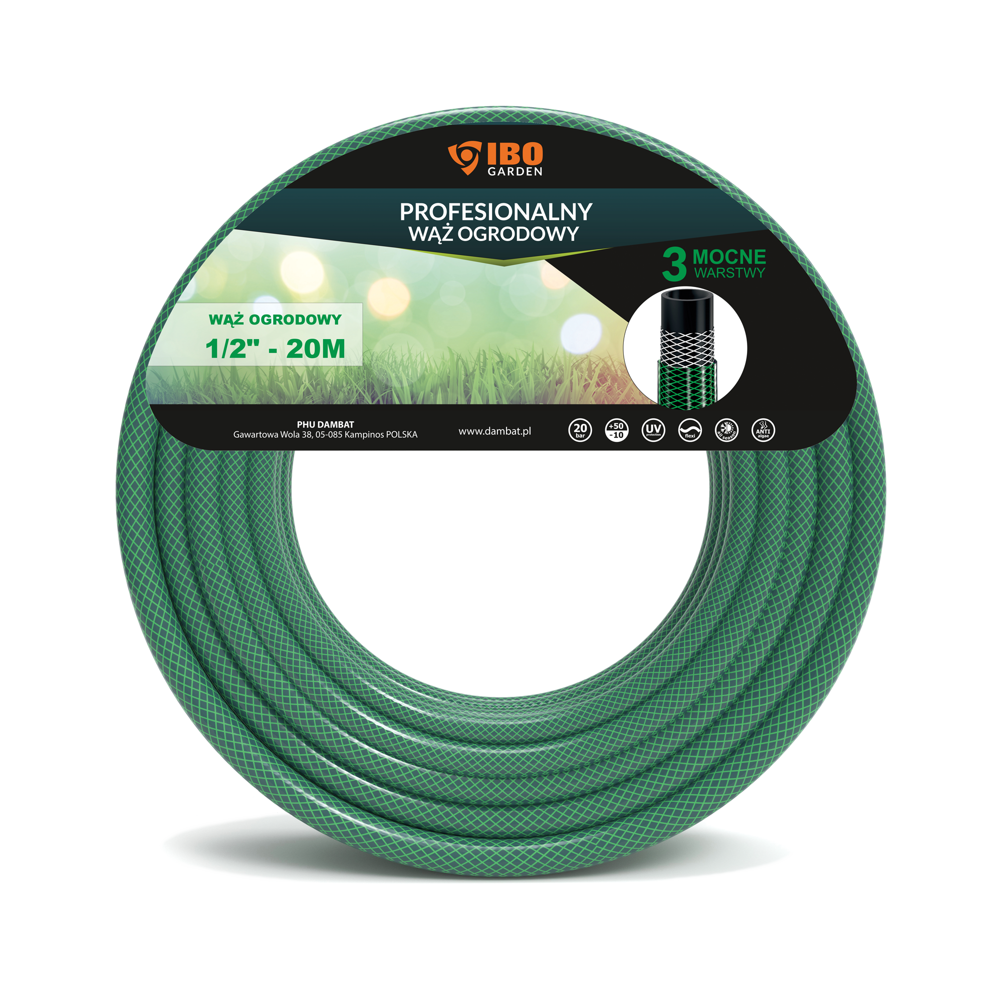 Ibo Garden 3/4 " / 20m Gartenschlauch