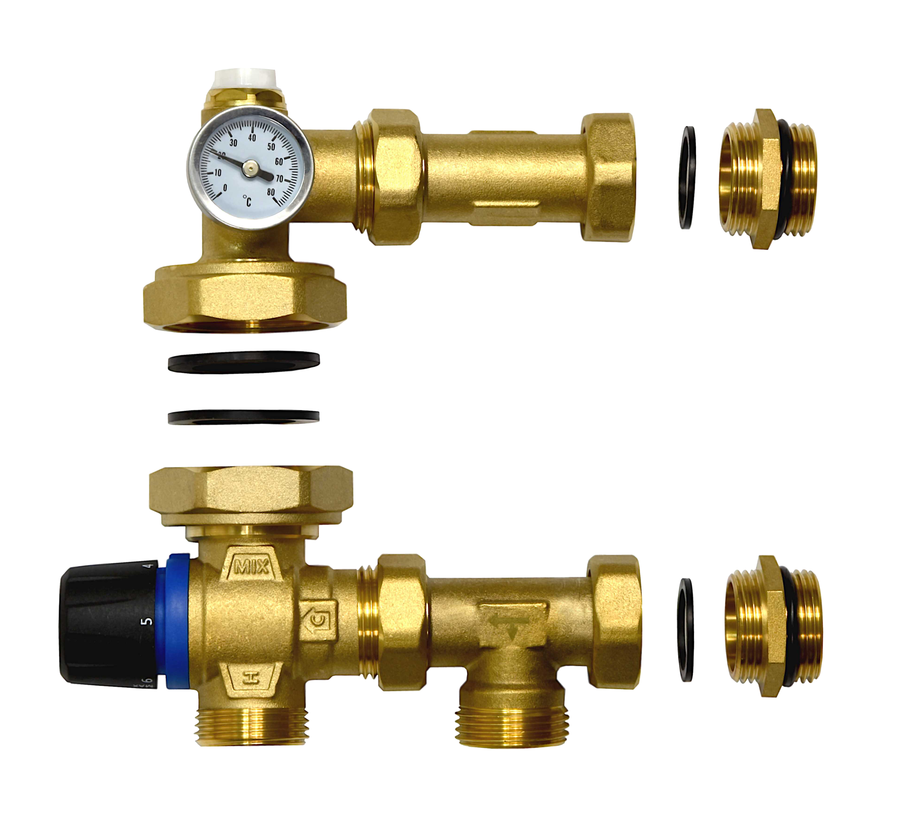 IBO GP Mix T [210 mm] Pumpgruppenverteiler