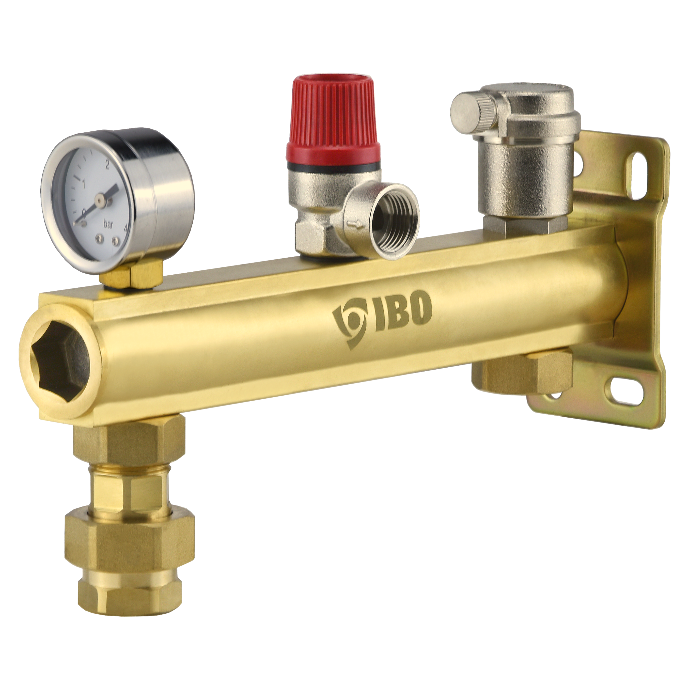 Grupa bezpieczeństwa - MGB mosiężna 3/4 bar Grupa bezpieczeństwa - MGB mosiężna 3/4 bar