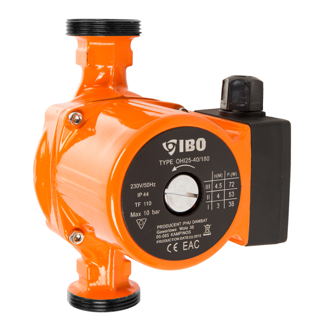 OHI 32-80/180 Zirkulationspumpe für Trinkwasser