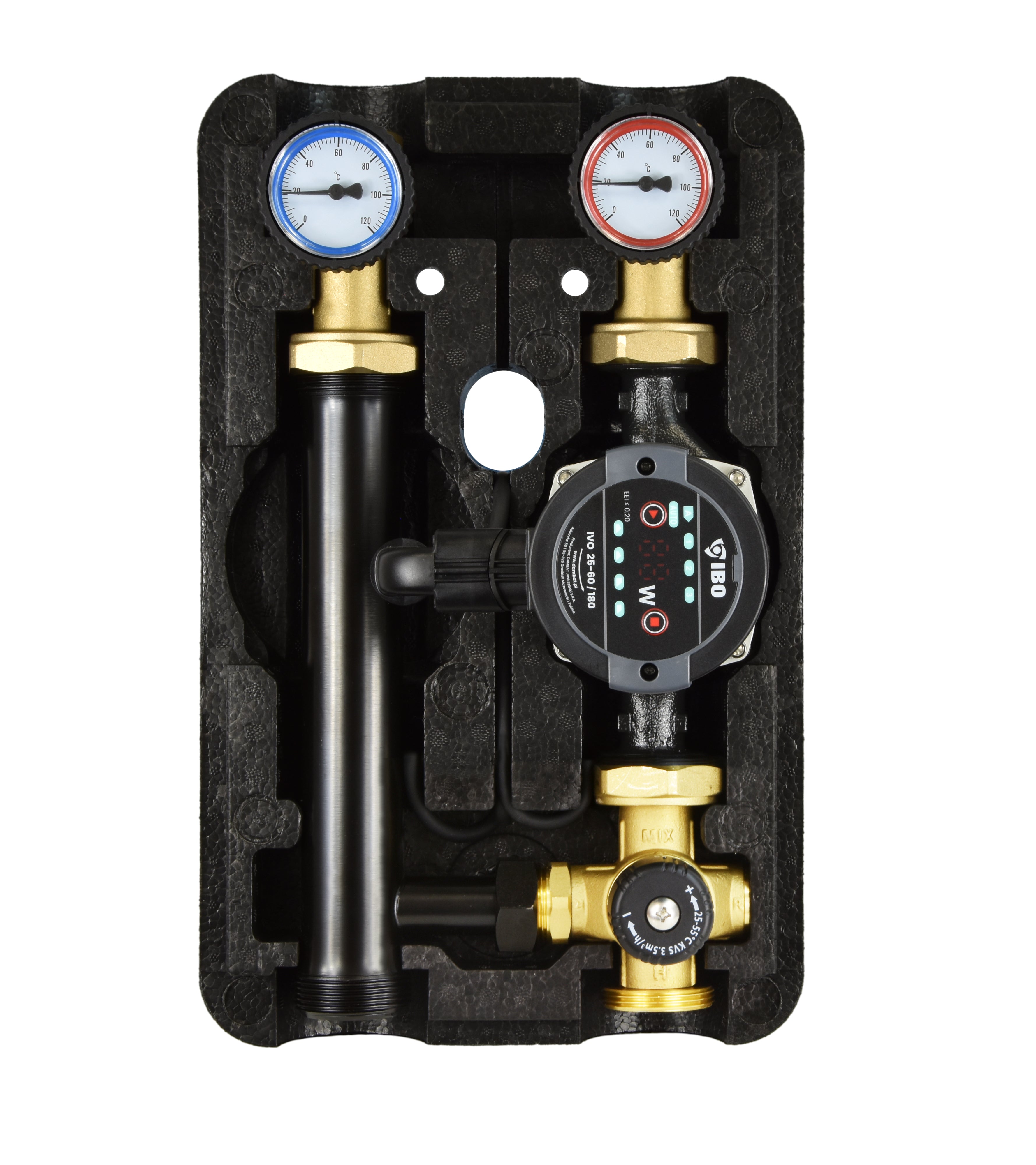 GP Pro 3D-T + IVO 25-60/180 Pumppumpegruppe