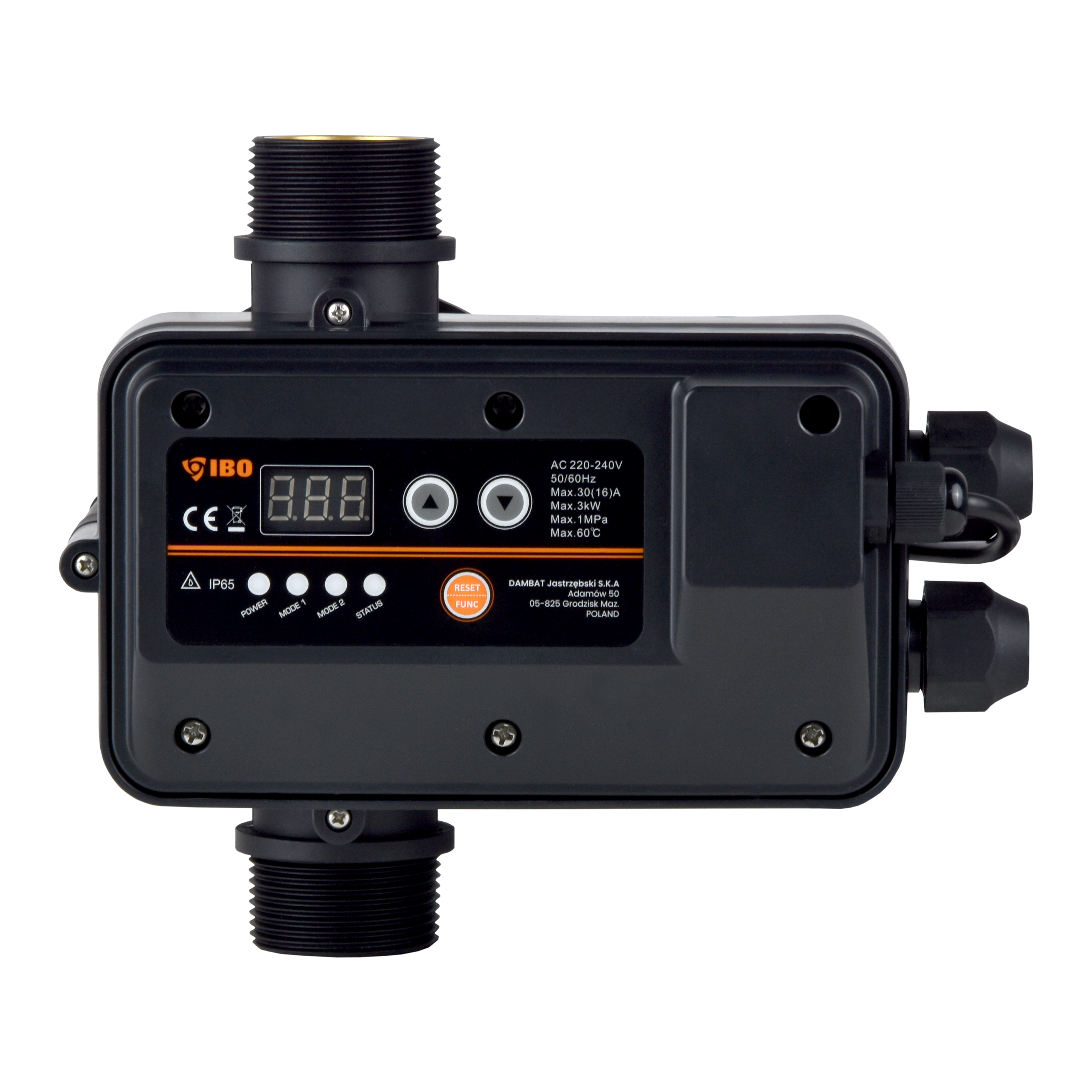 Elektronischer Druckschalter PC-30 P (3 kW, 230 V) Pumpensteuerung