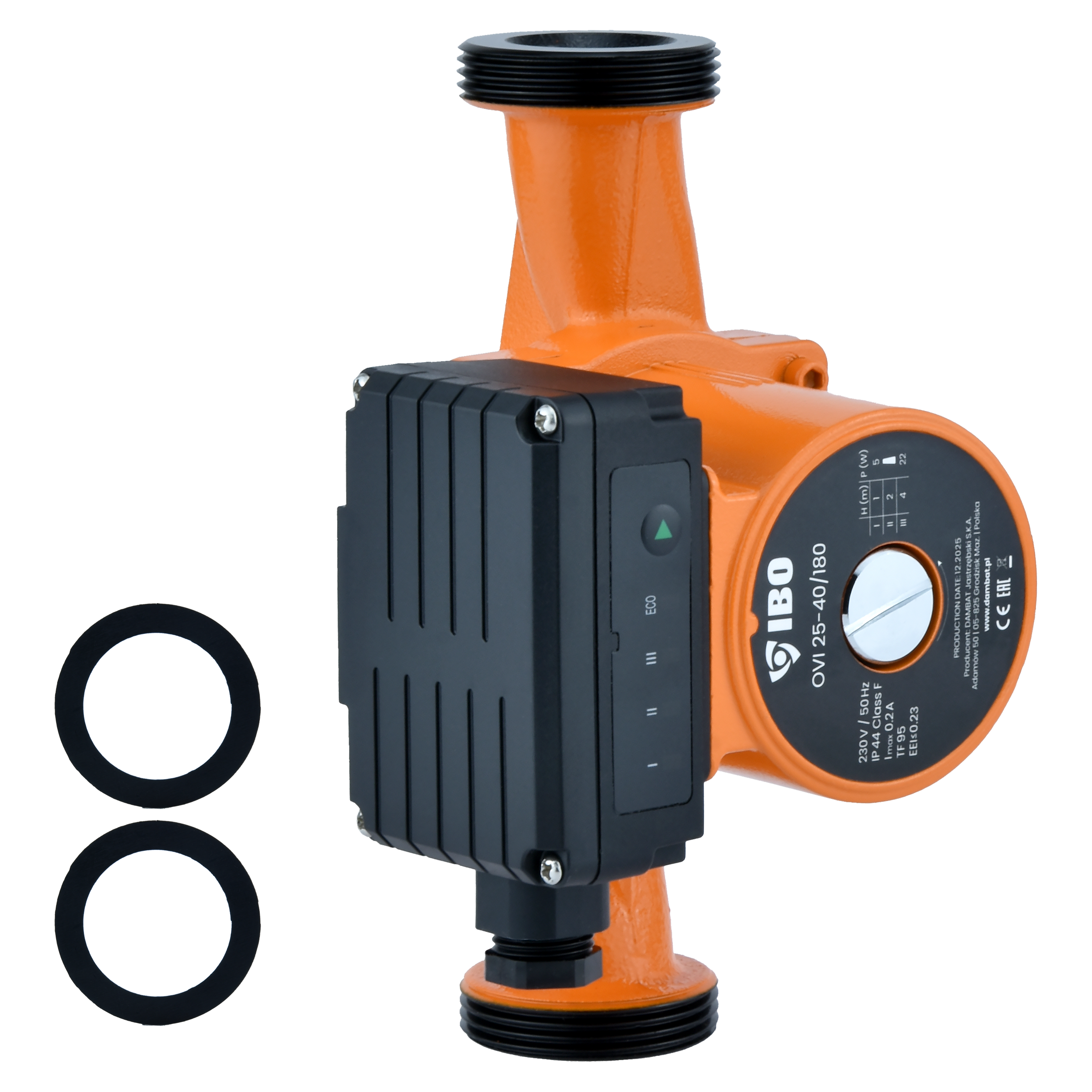 OVI 25-40/180 (5-22 W, 230 V) pompa obiegowa