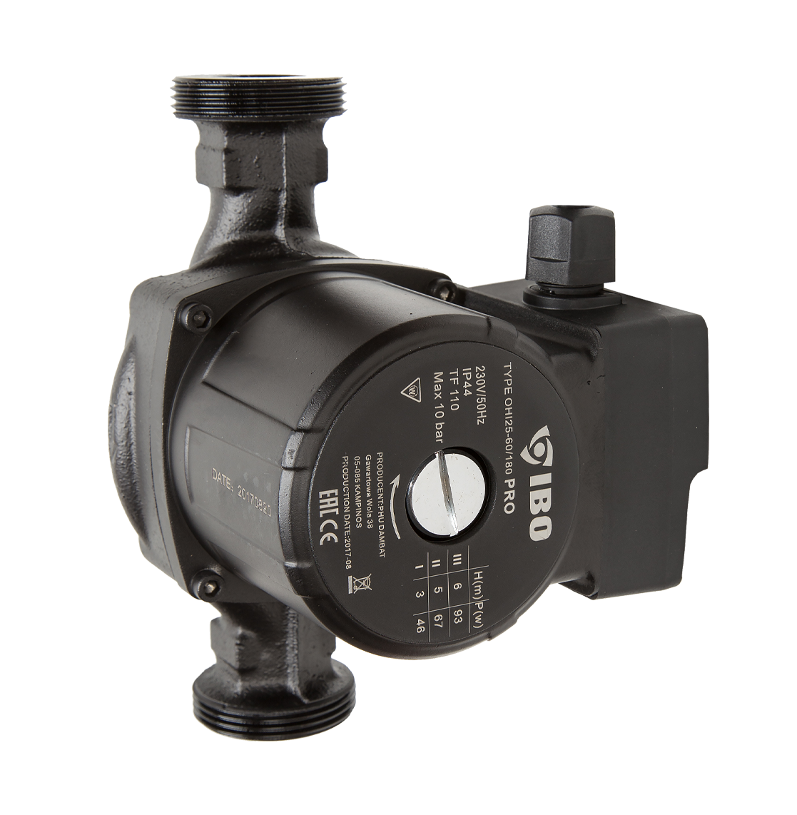 Ohi Pro 32-100/180 Zirkulationspumpe für Trinkwasser mit Schrauben