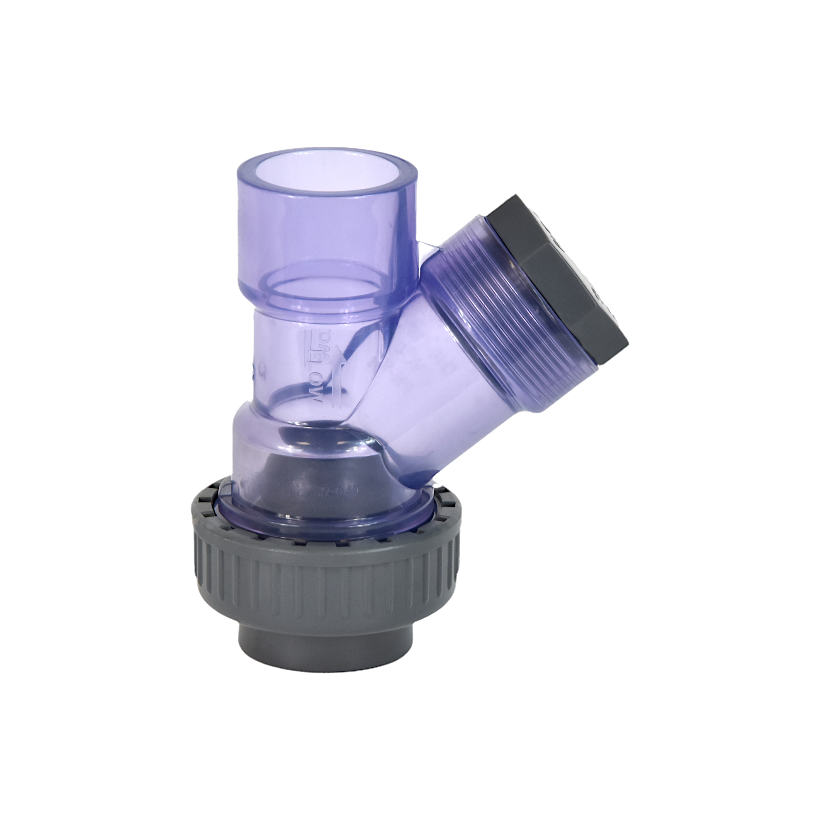 Kugelprüfventil zurückgegangen PVC DN32 (Kleber)