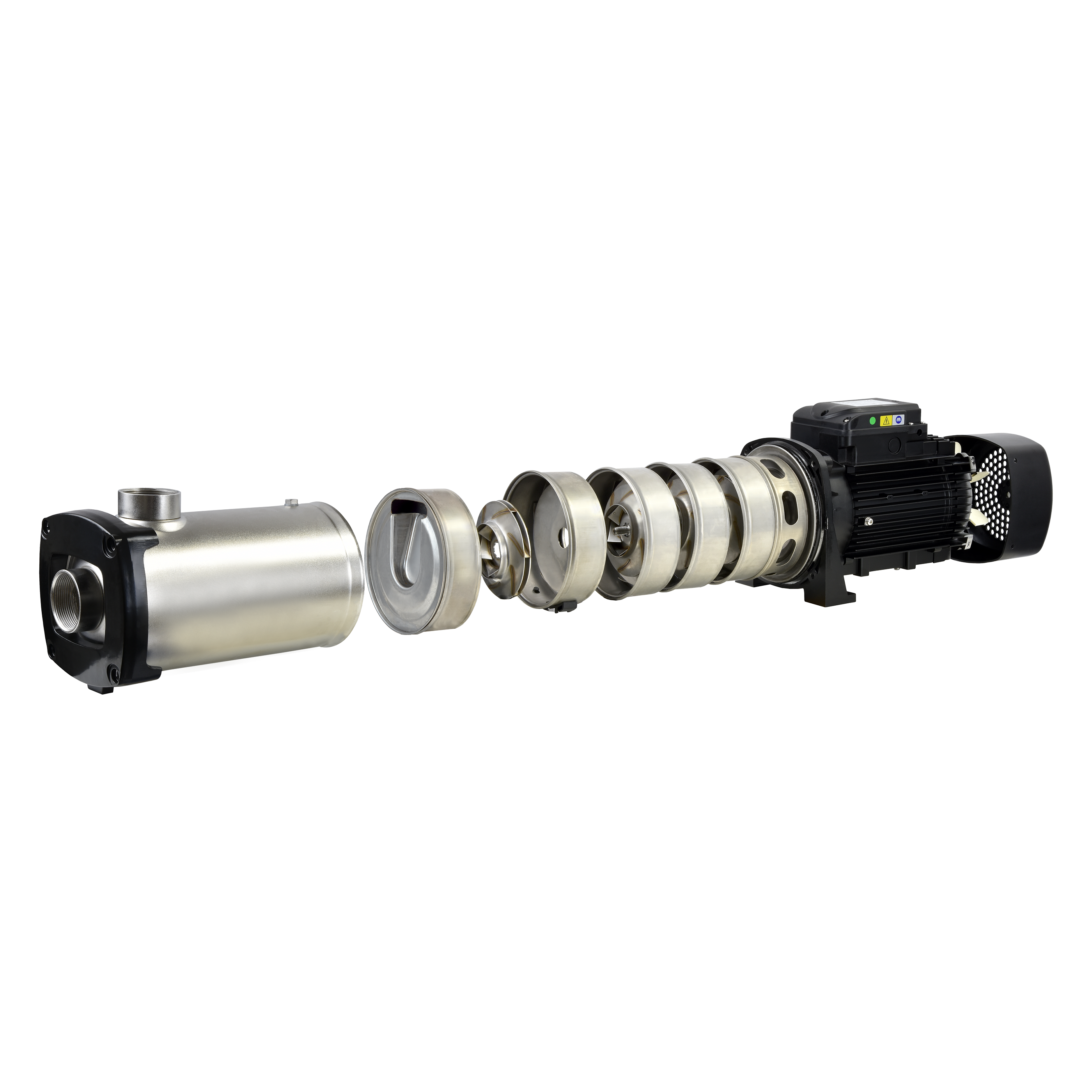 PI-JET 120-6 (1,1 kW, 400 V) Selbstwertgefühl Multi-Gang-Pumpe