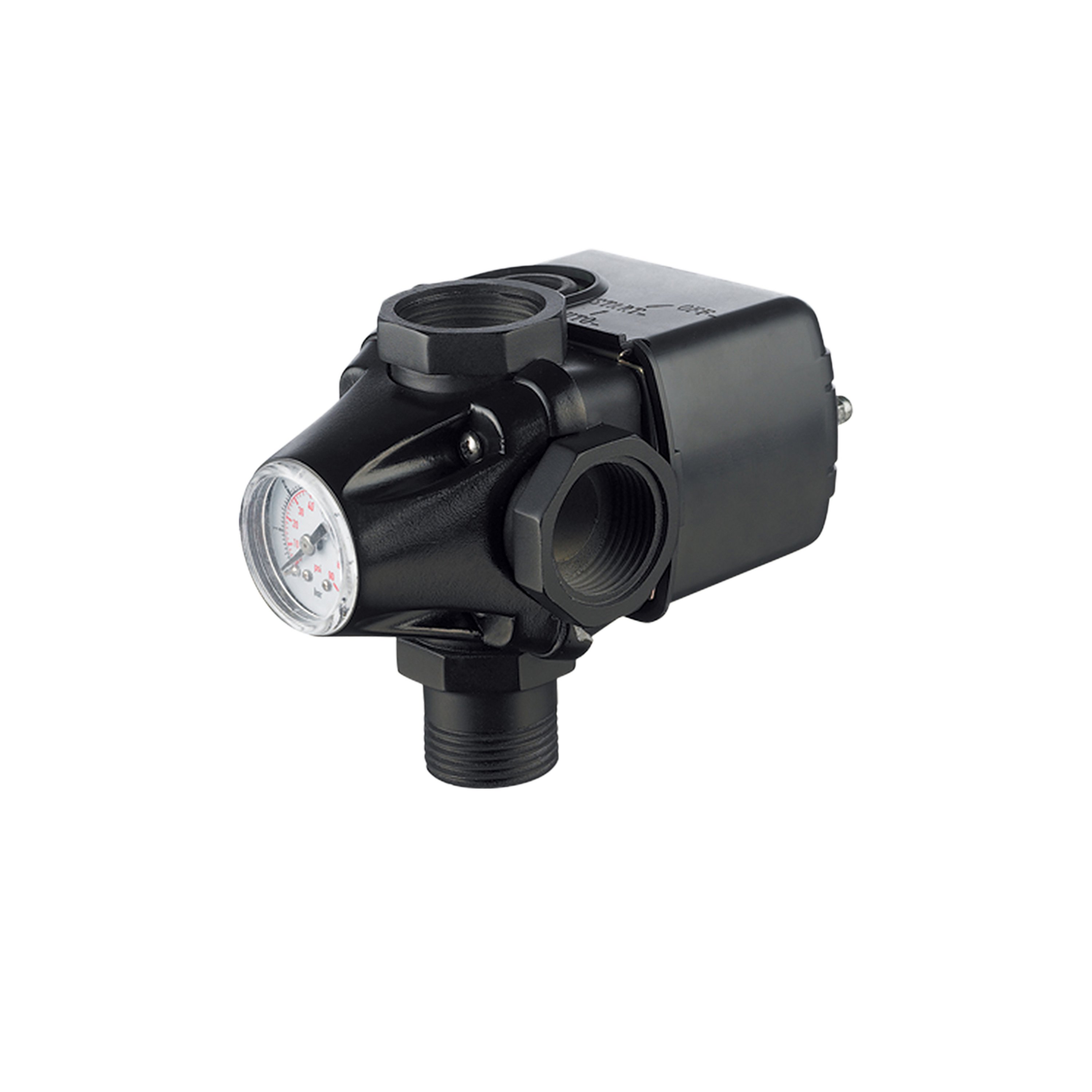 PC Switch- 2 in eine Druckmessstufe integriert