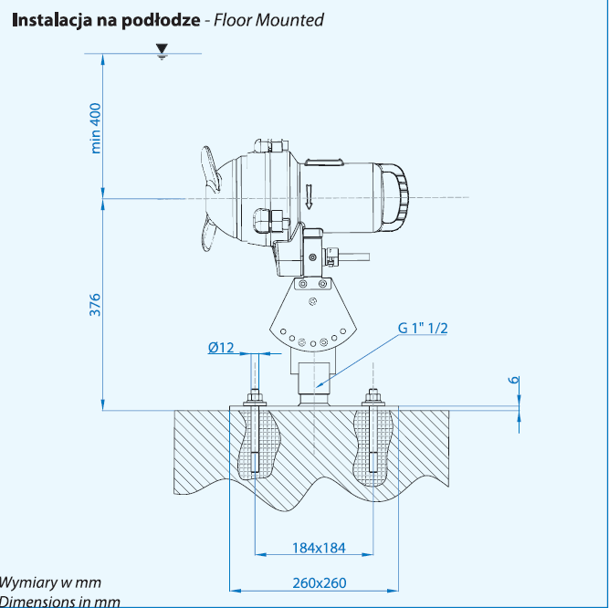DRX 280-42/250 (2,5 kW, 400 V) Mixer