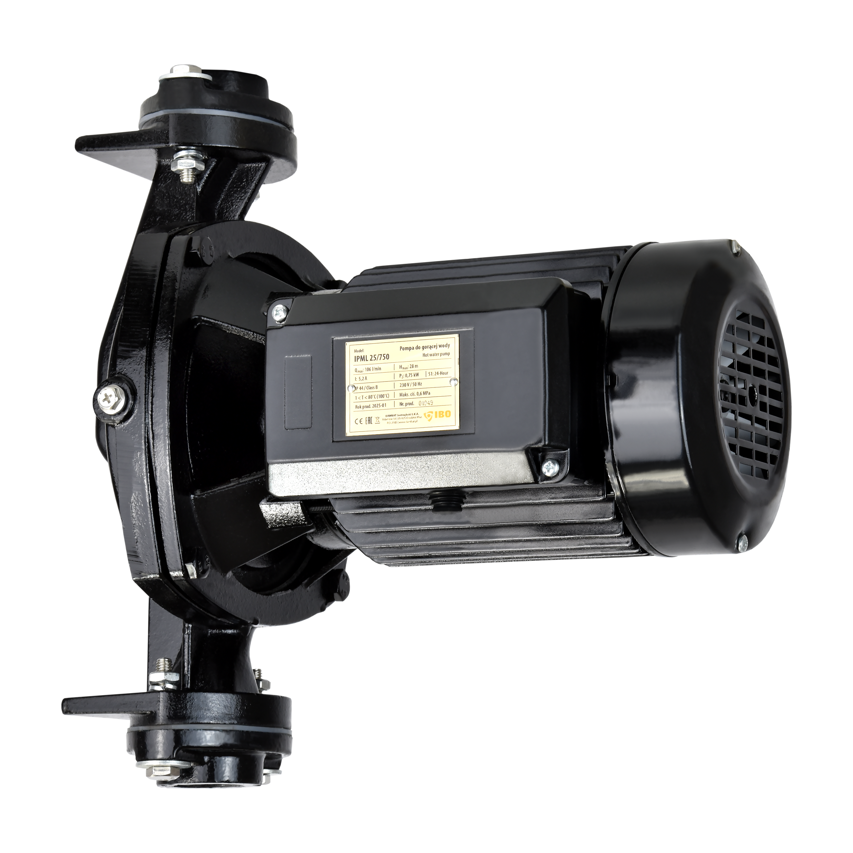 IPML 25-750 (0,75 kW, 230 V) Zirkulationspumpe