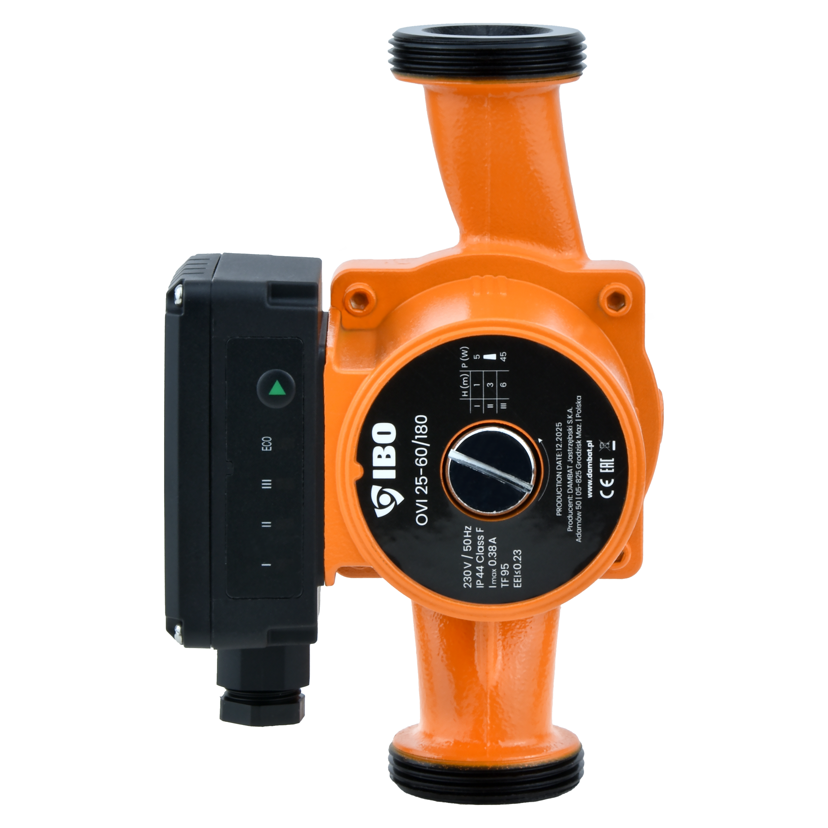 OVI 25-60/180 (5-45 W, 230 V) pompa obiegowa OVI 25-60/180 (5-45 W, 230 V) pompa obiegowa