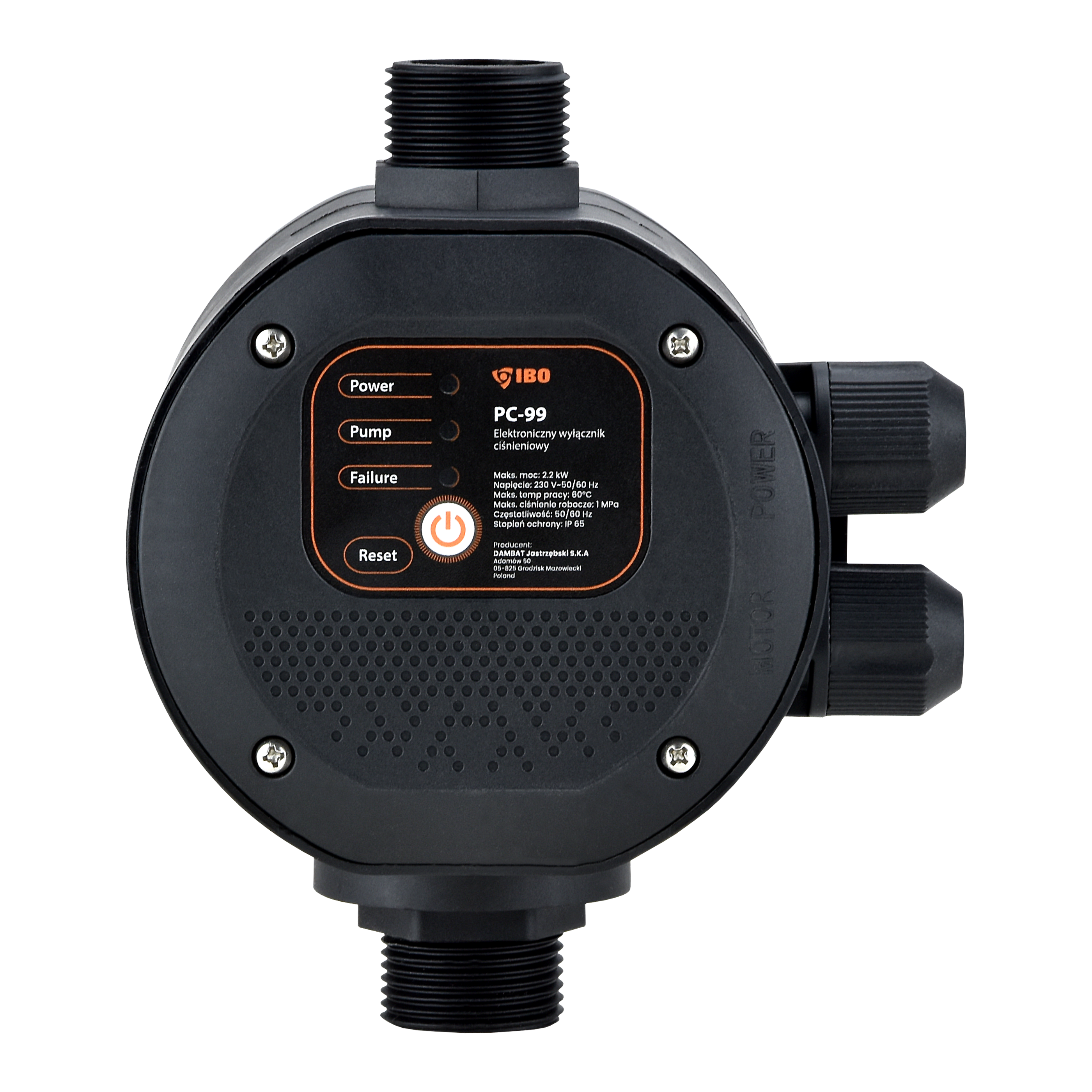 Elektronischer Schalter mit Druckminderer PC-99 (2,2 kW, 230 V) Pumpensteuerung