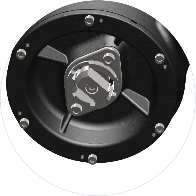 GM 50/2/125 c.155 g (1,6 kW, 230 V) Spezifische Pumpe mit Shredder GT-ex 50/2/173 c.185