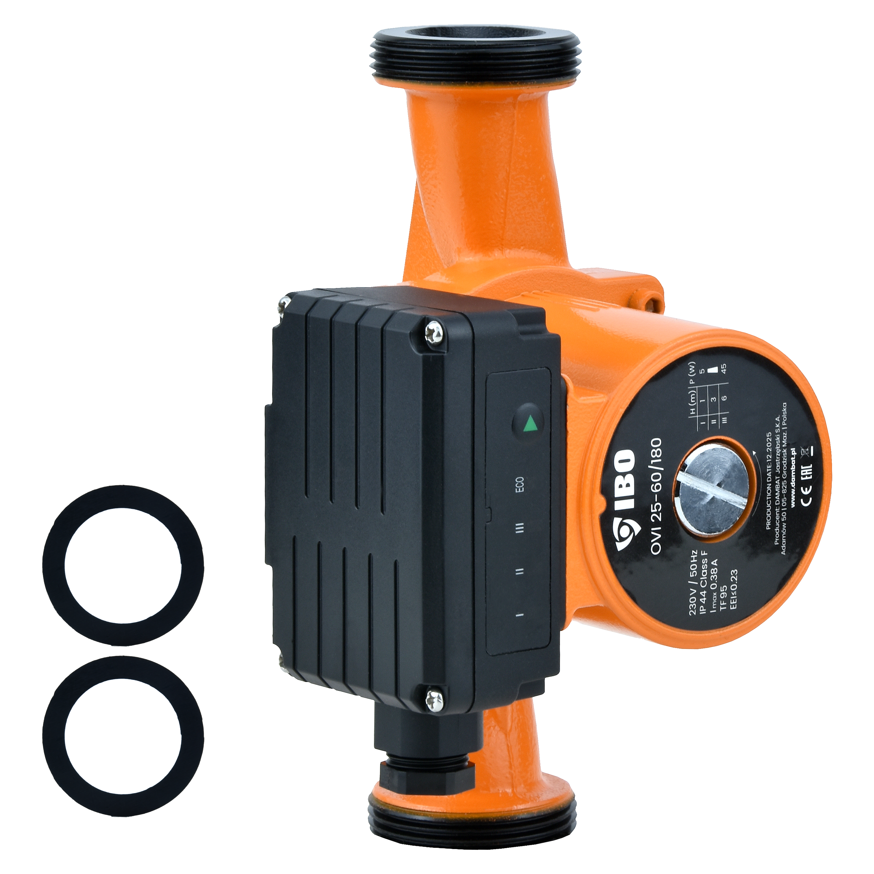 OVI 25-60/180 (5-45 W, 230 V) pompa obiegowa OVI 25-60/180 (5-45 W, 230 V) pompa obiegowa