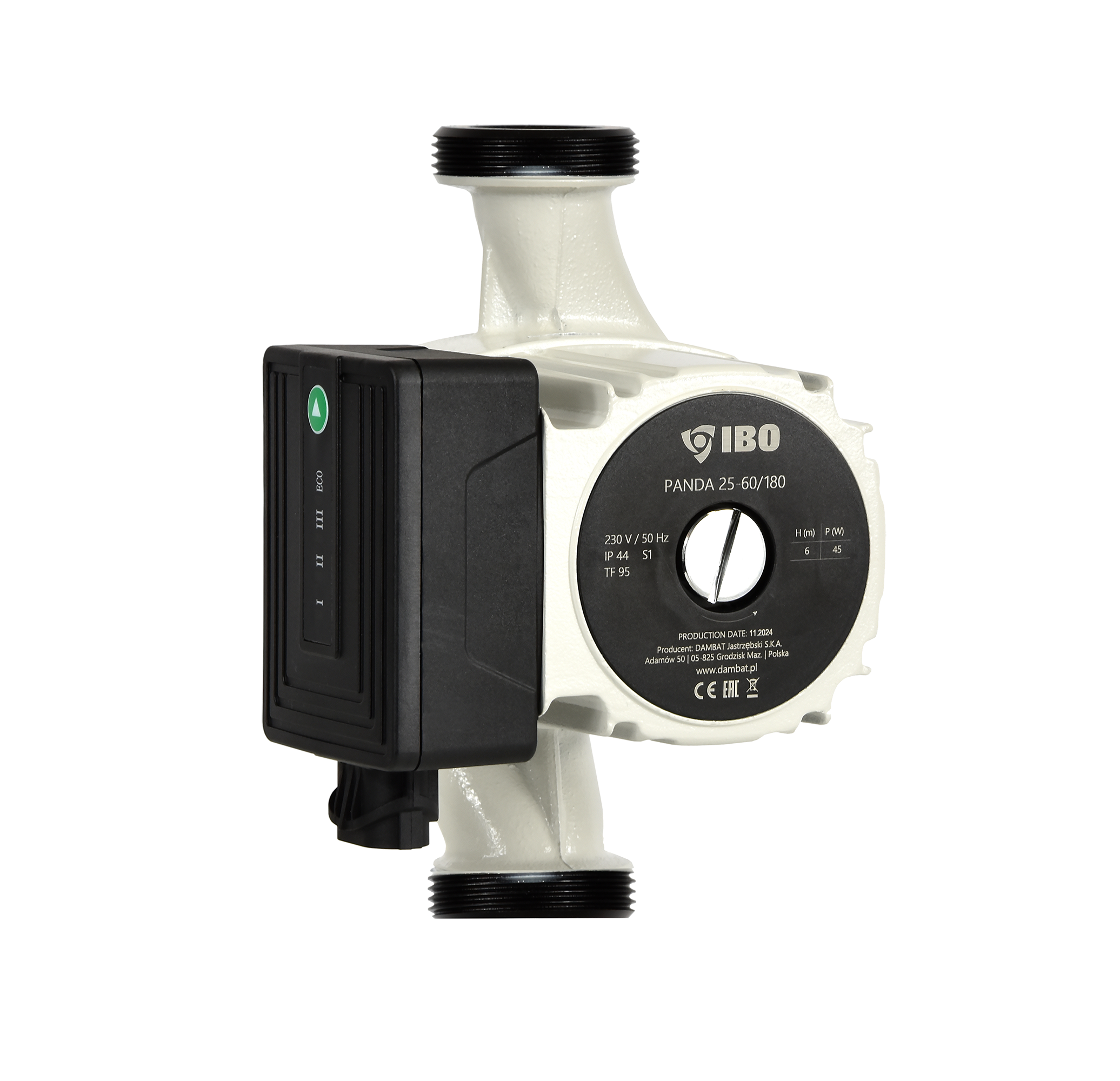 Panda 25-60/180 Zirkulationspumpe mit Schrauben