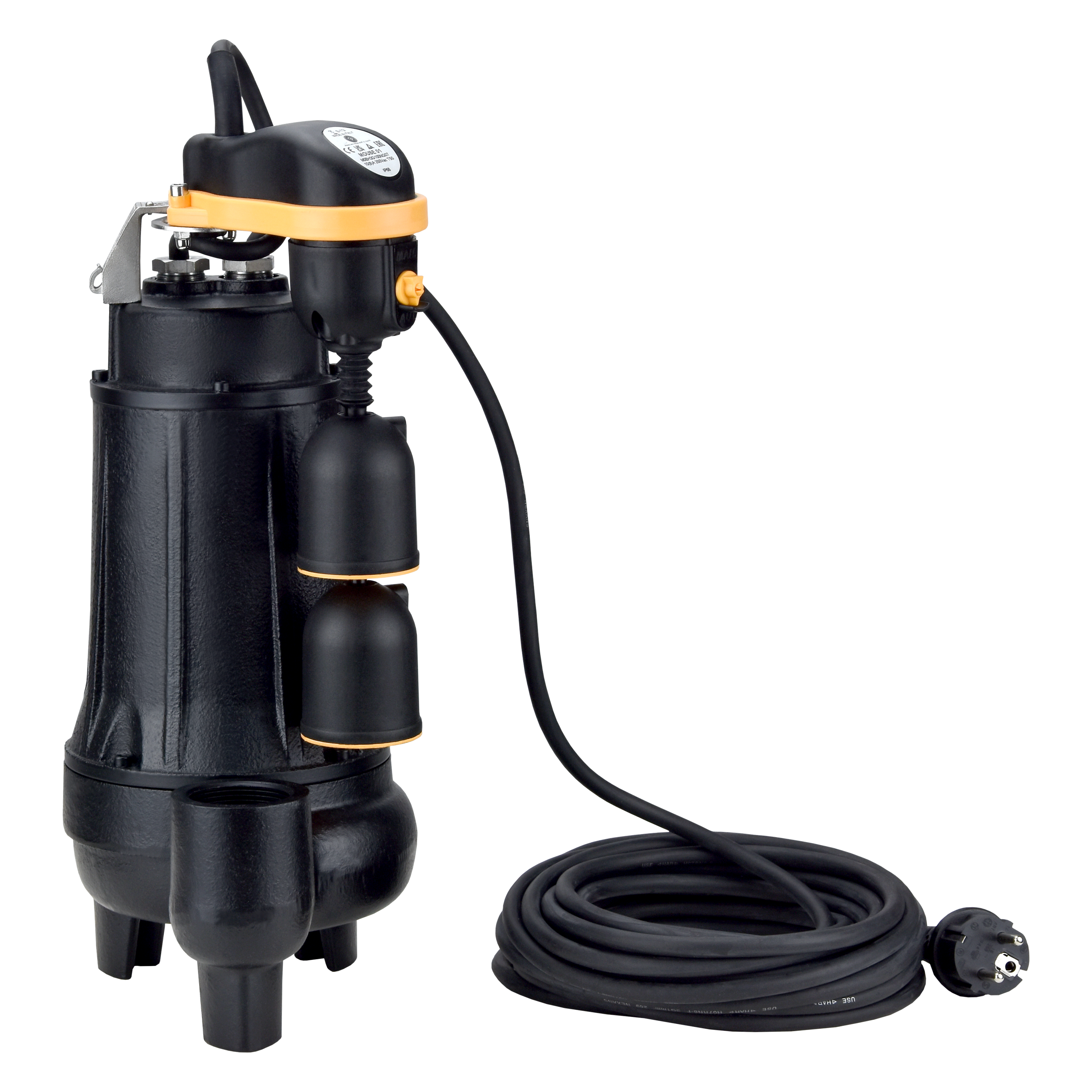 COMPATTA 3 m/G (0,75 kW, 230 V) z pływ. pionowym COMPATTA 1.5 m/G (0,37 kW, 230 V) z pływ. pionowym