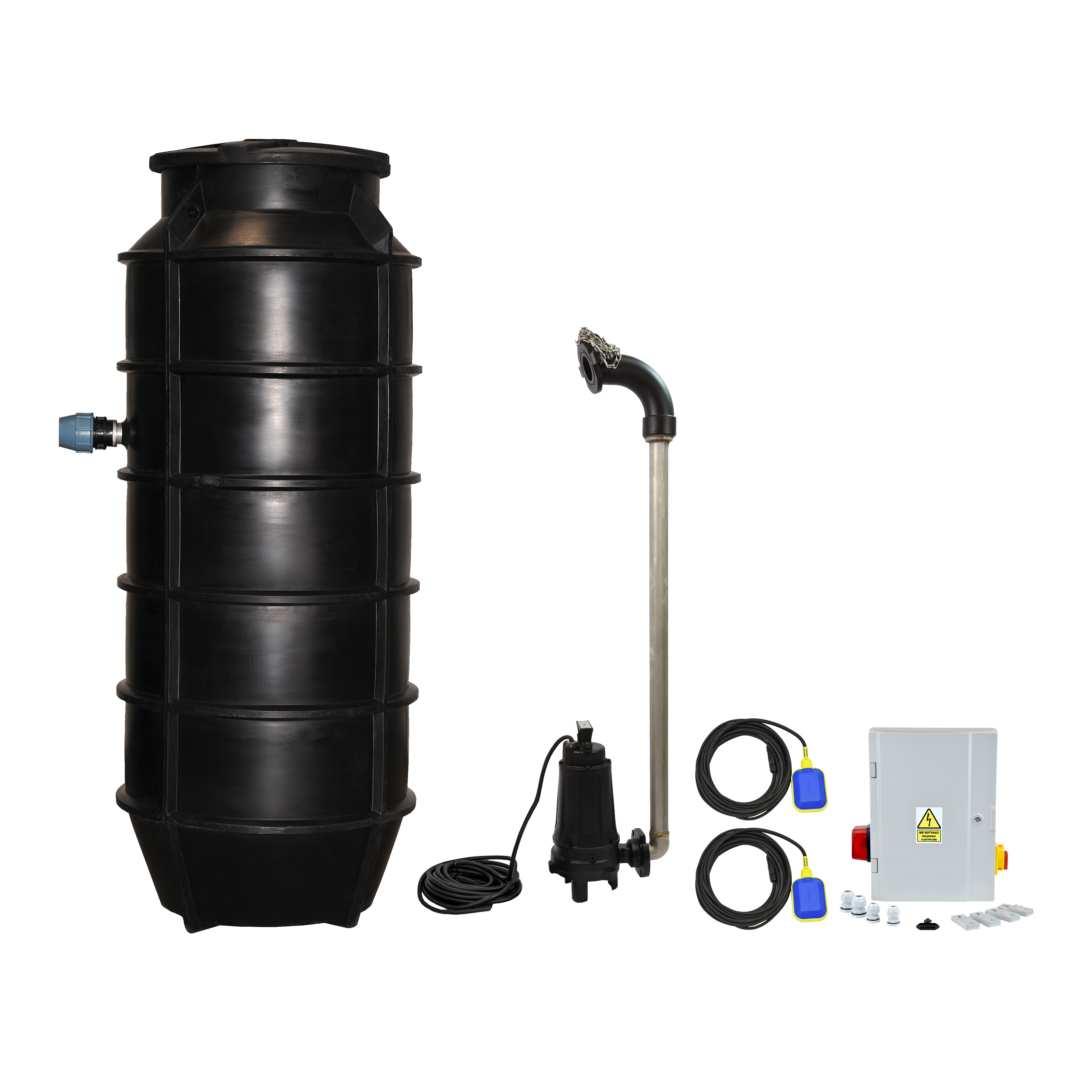 PSI/UP3-Home-Pumpstation mit Pumpe 60-80 1,5 kW 3-Phasen-Hoch hoch