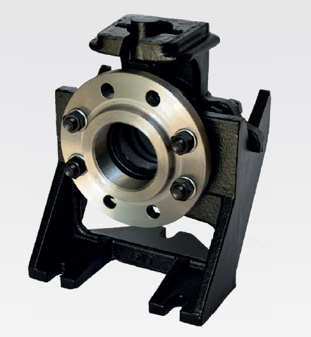 A6 Kopplung Fuß - DN100 PN16 (Axialauslass) A6 Kopplung Fuß - DN100 PN16 (Axialauslass)