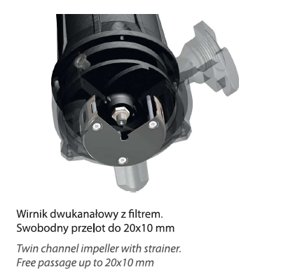 APX Pro 50-2/220 T (2,2 kW, 400 V) Spezifische Pumpe