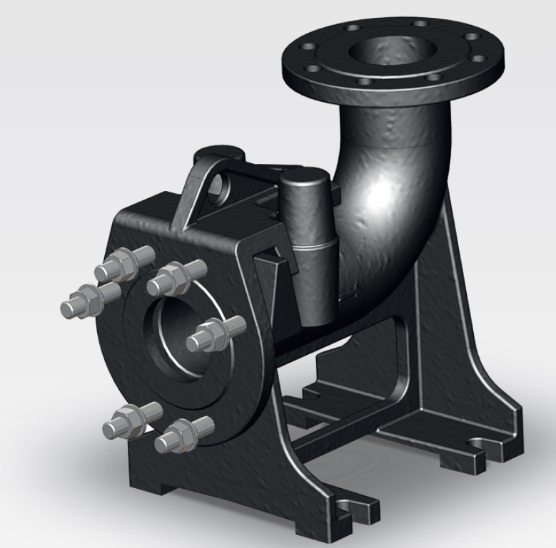 Klumpen Fuß B9 - DN200 PN10