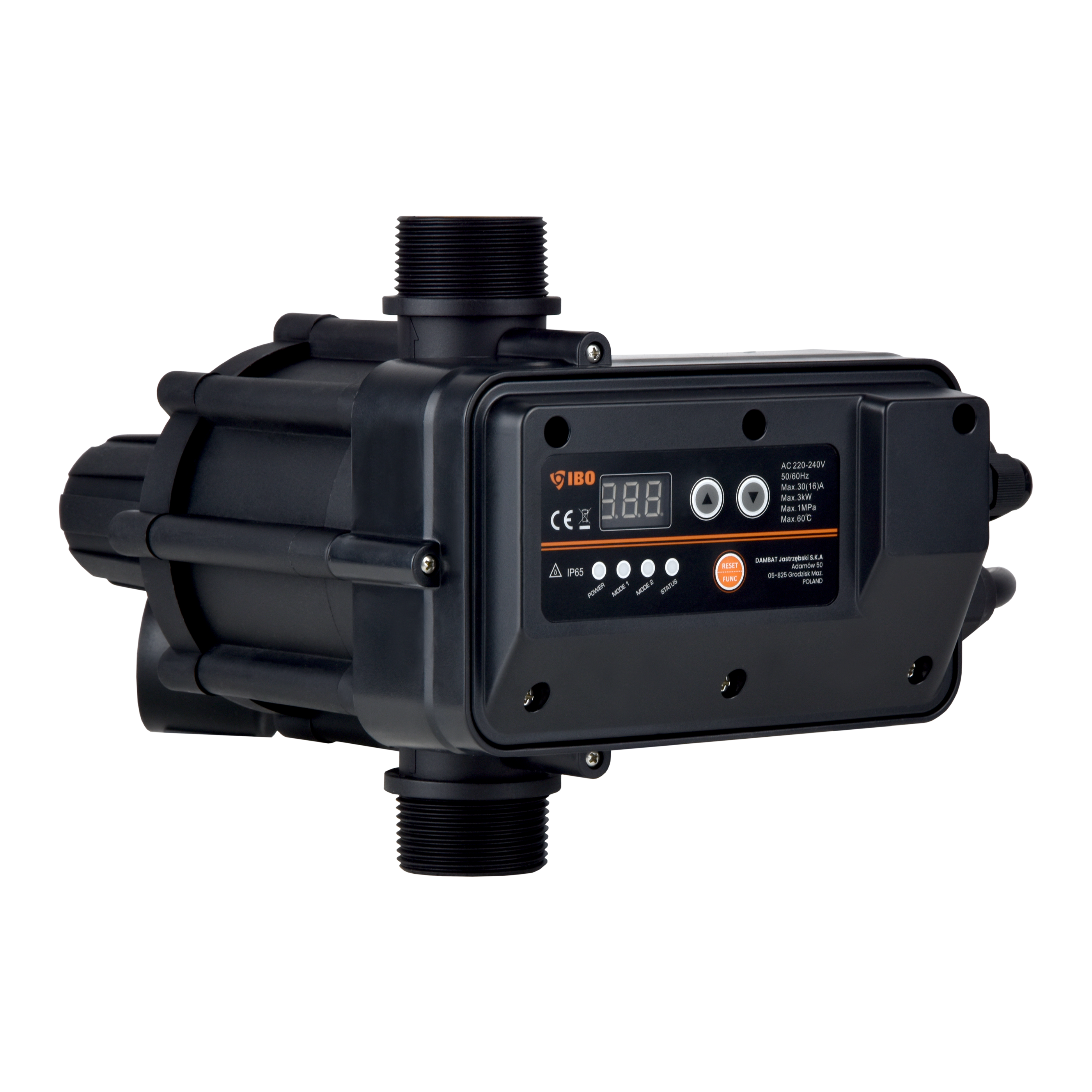 Elektronischer Druckschalter PC-30 P (3 kW, 230 V) Pumpensteuerung