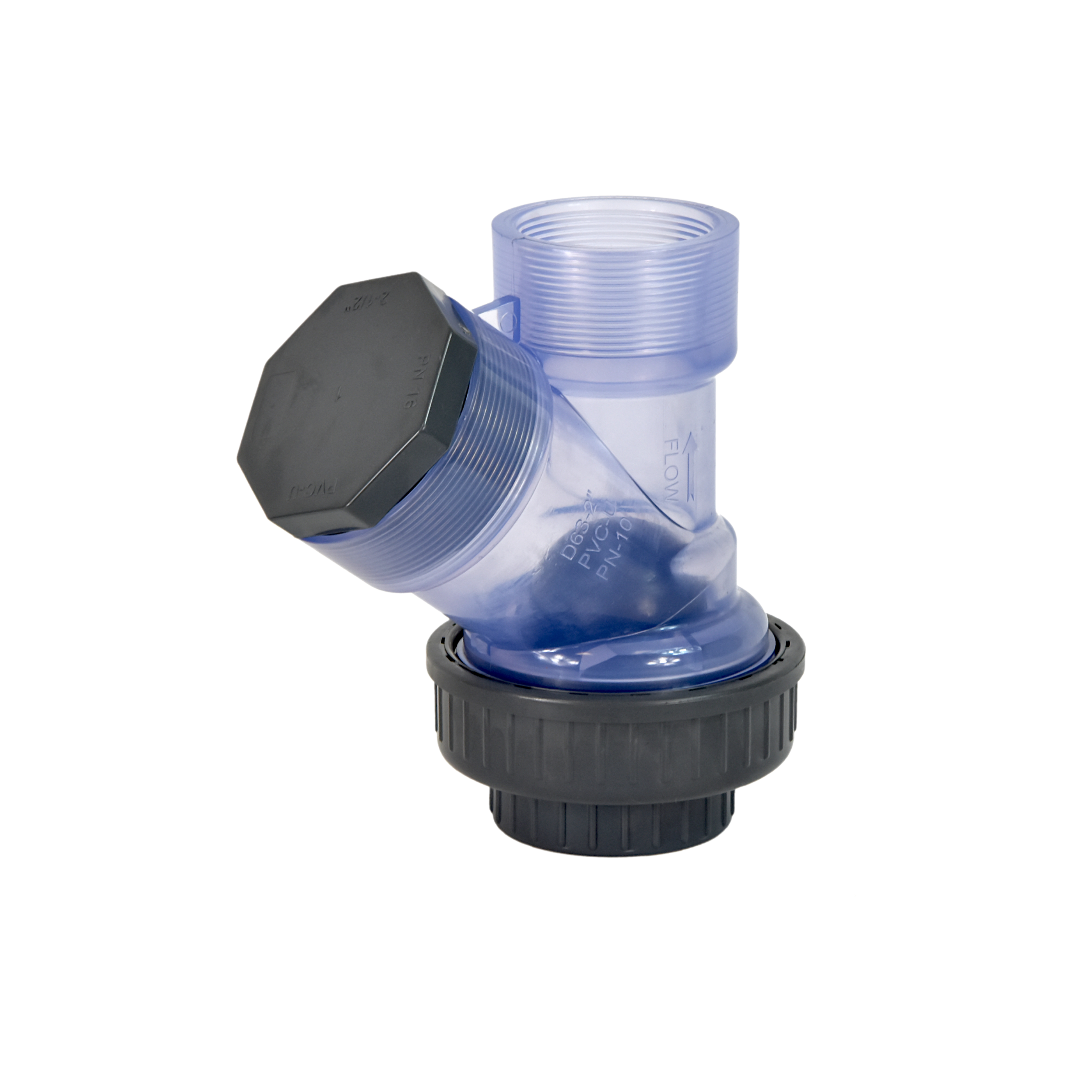 Kugelprüfventil PVC 2 "(Gewinde)