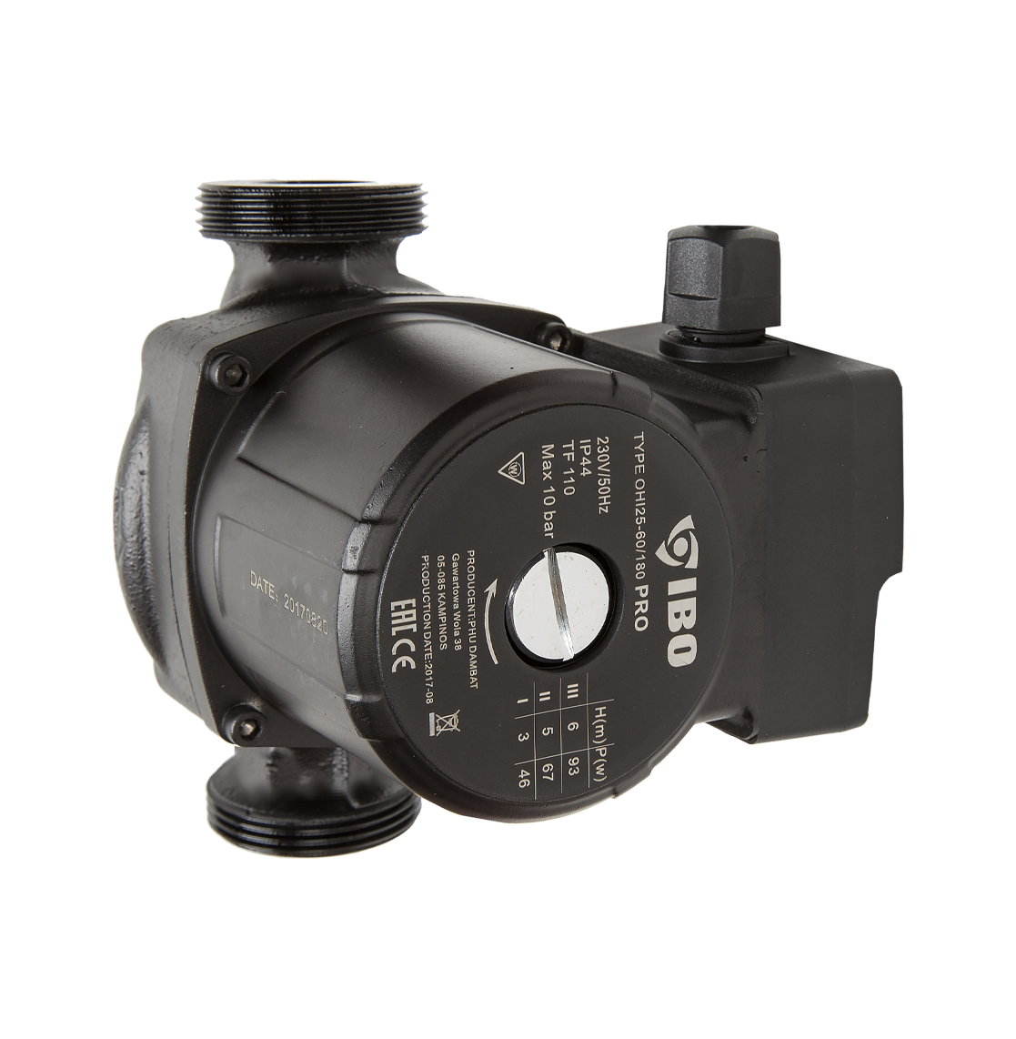 Ohi Pro 15-60/130 Zirkulationspumpe für Trinkwasser mit Schrauben