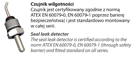 AM 65/2/125 C.236 G (1,5 kW, 230 V) Spezifische Pumpe mit Schwimmer AT-EX 150/4/173 c.258 (7,5 kW, 400 V) Spezialpumpe mit ATEX-Zertifikat