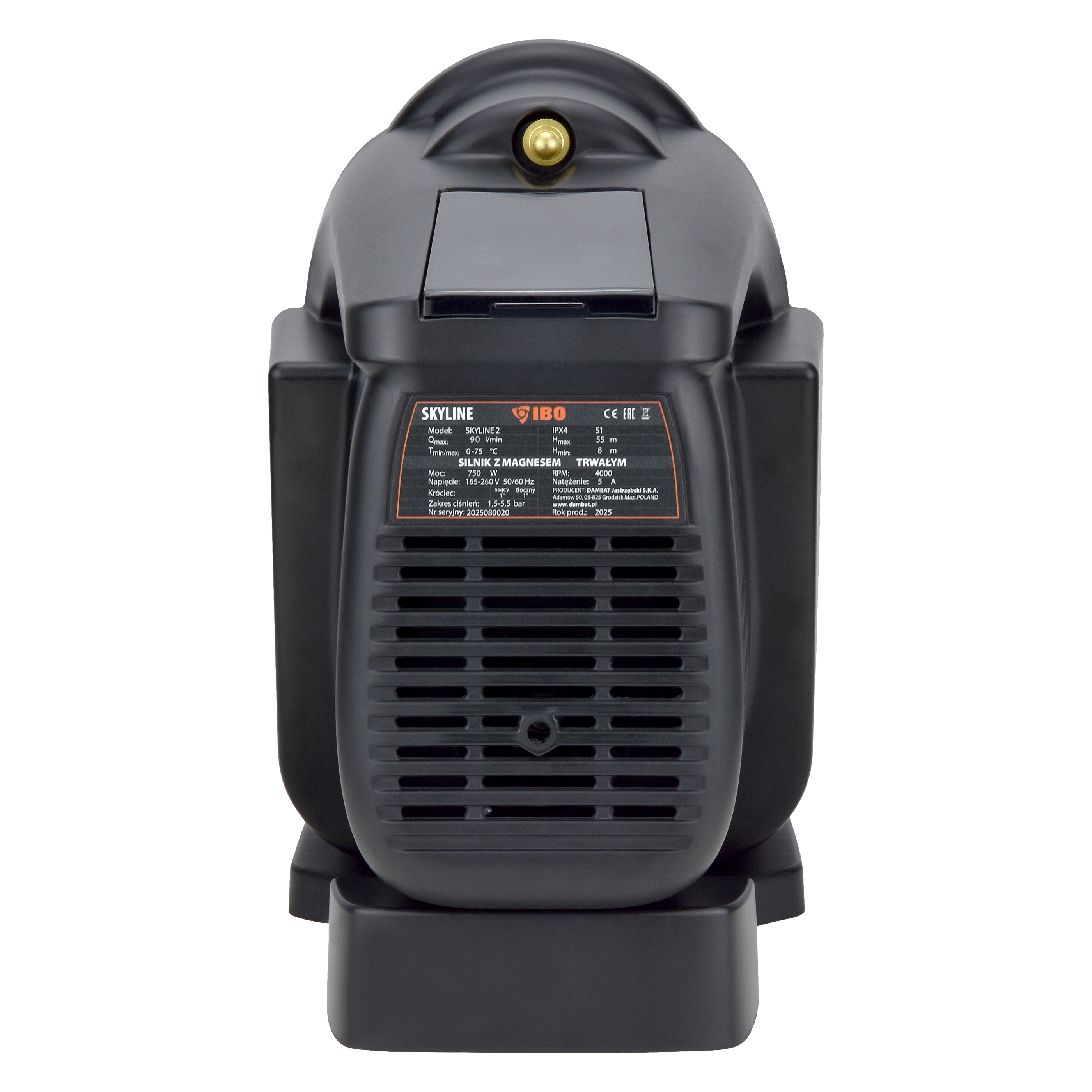 Pumpe SKYLINE 2 (0,75 kW, 240 V) mit Frequenzumrichter