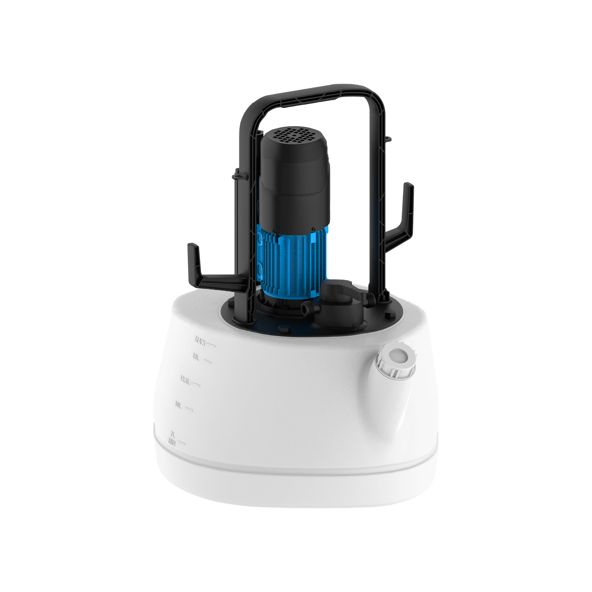 Flush-20 (0,15 kW, 230 V) Installationsspülpumpe