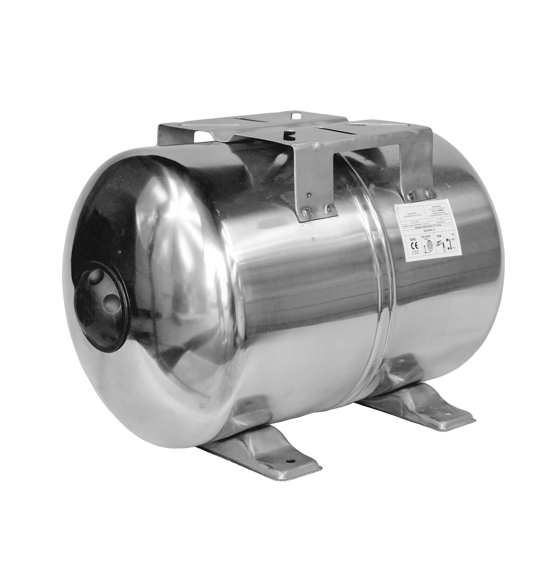 HP 1300 Inox (1,3 kW, 230 V) Hydrophorpumpe mit Zubehör