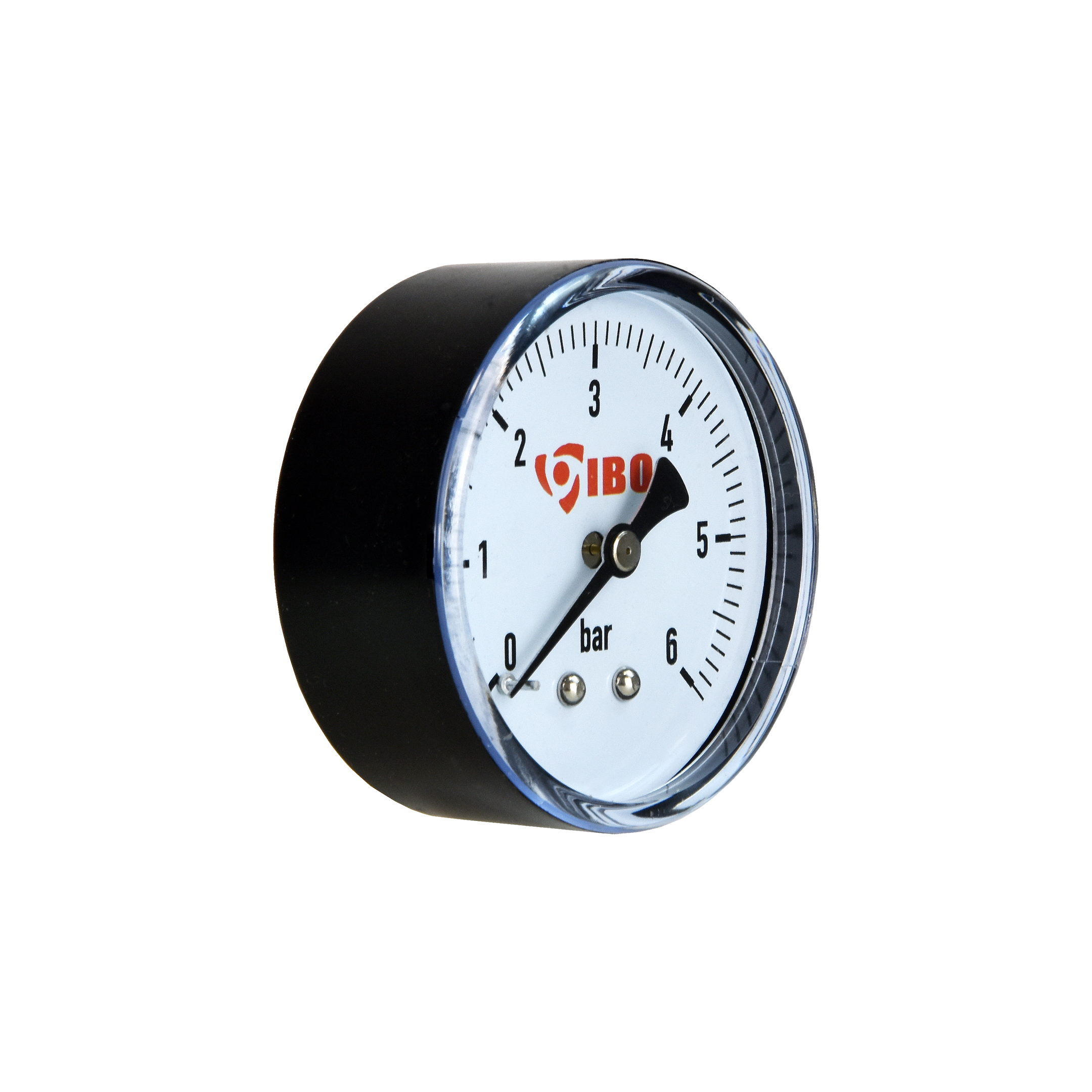 1/4 "axiale Druckanzeige, FI 60 mm, 0 ÷ 6bar