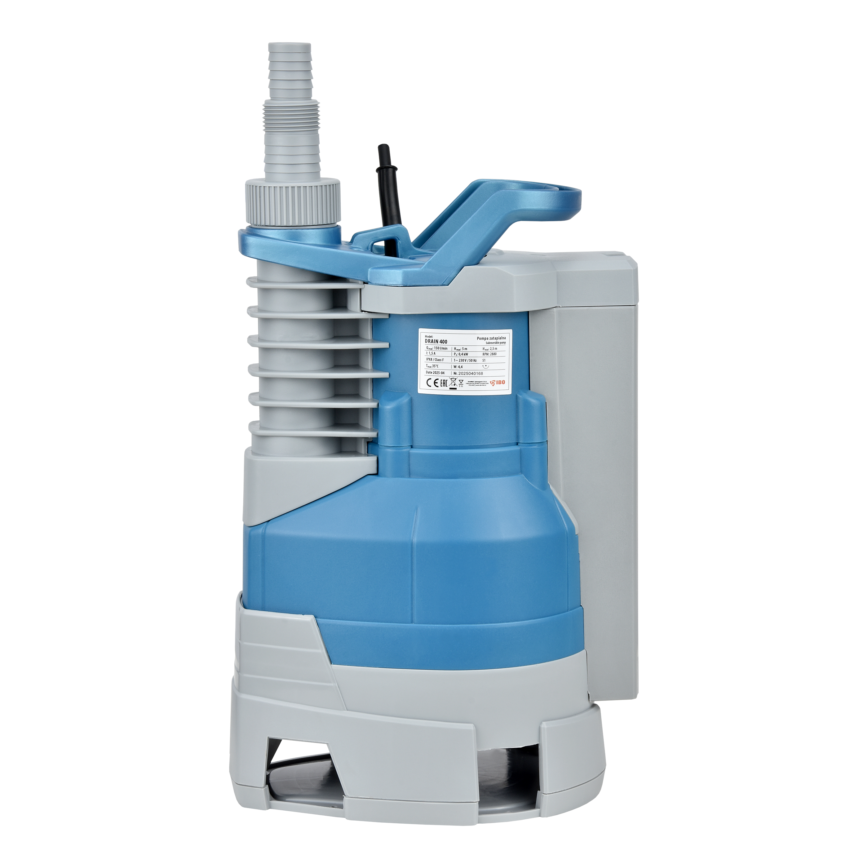 Abtropfen Sie 400 (0,4 kW, 230 V) Spezifische Pumpe mit einem gebauten Schwimmer Abtropfen Sie 400 (0,4 kW, 230 V) Spezifische Pumpe mit einem gebauten Schwimmer