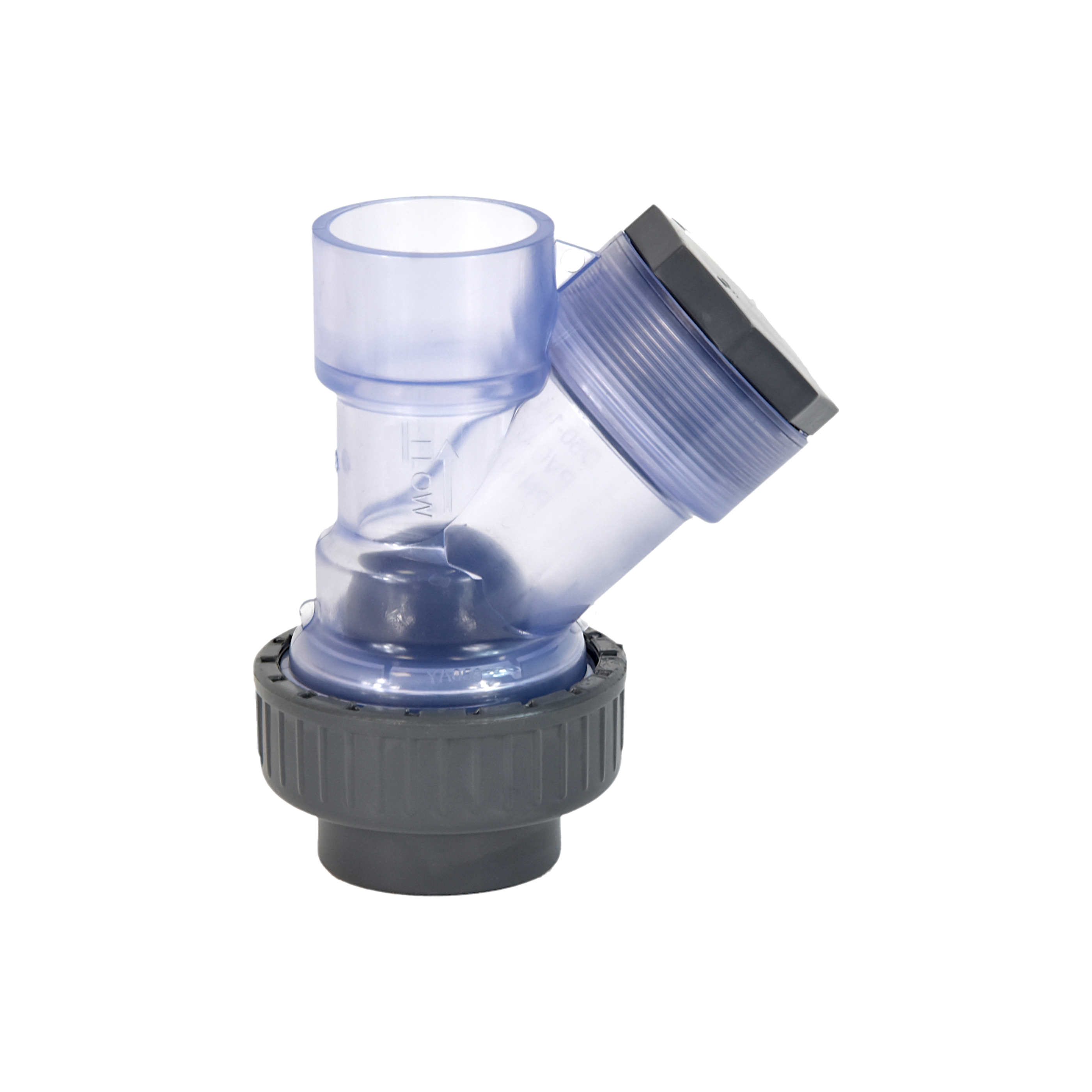 Ballzweigventil. Erinnerung PVC DN40 (Kleber)