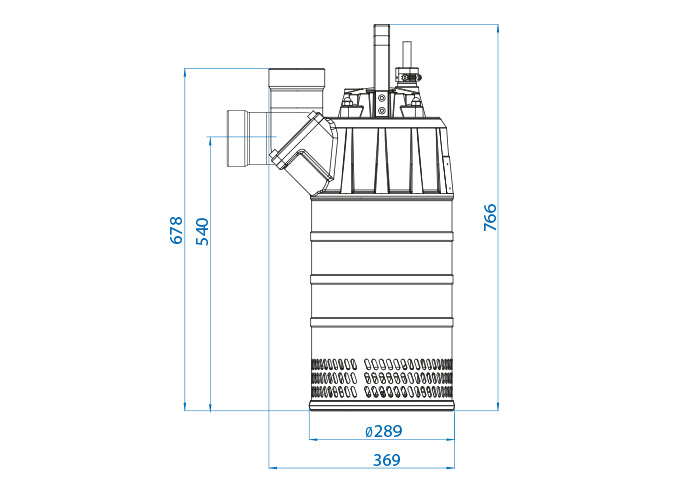 Kappa K920.2.100 N (9,2 kW, 400 V) Schleimpumpe Kappa K920.2.100 N (9,2 kW, 400 V) Schleimpumpe