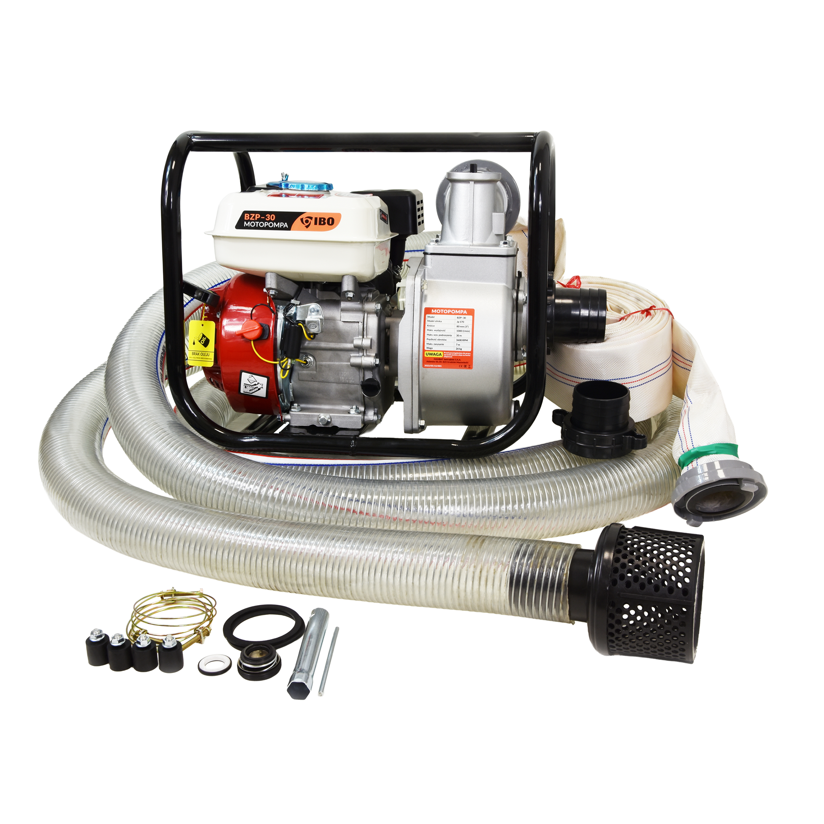 BZP-30-Set mit Schlangen und Zubehör